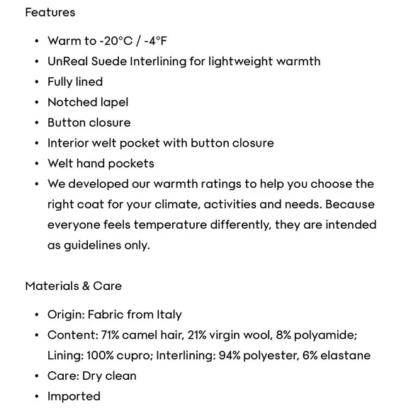 Aritzia Babaton The Slouch™ Coat - (Re)Camel Wool - Picture 9 of 11